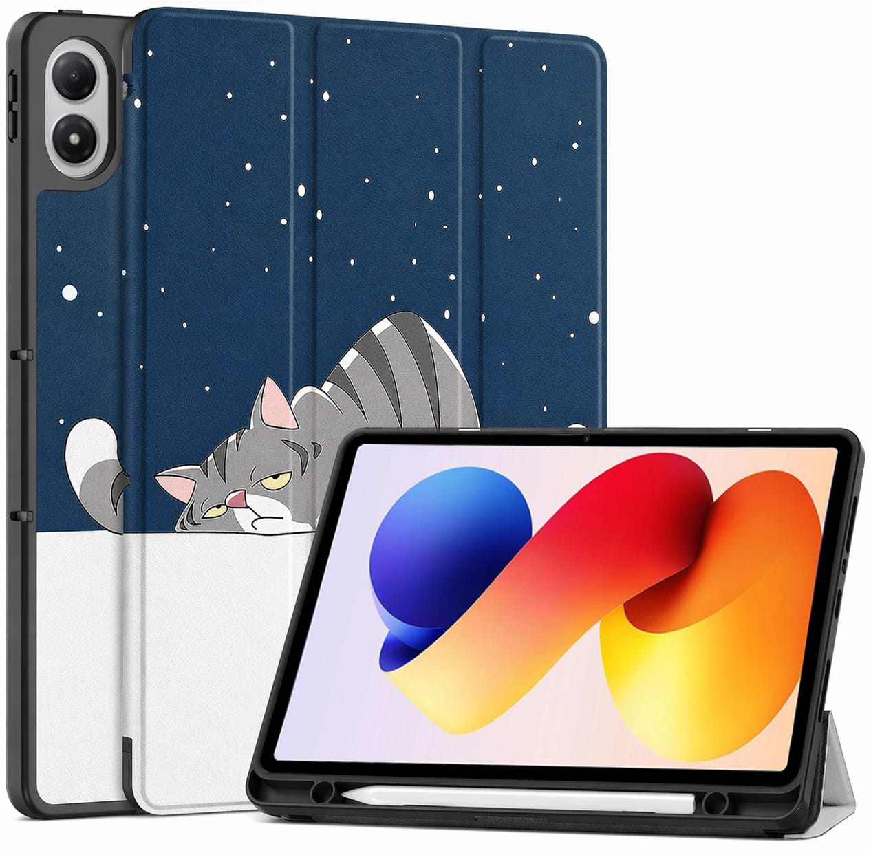 Чохол для планшету BeCover Flexible TPU Mate з кріпленням for Xiaomi Redmi Pad 2 Pro 12.1" Good Night (715612)